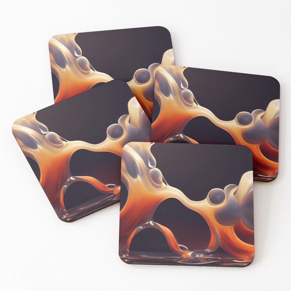 Item preview, Coasters (Set of 4) designed and sold by HowlHei.