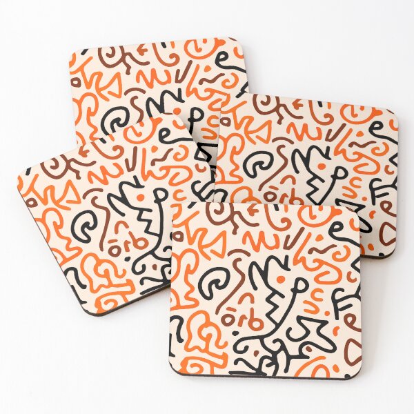 Item preview, Memphis Pattern Colorful Doodle designed and sold by Timegraf.
