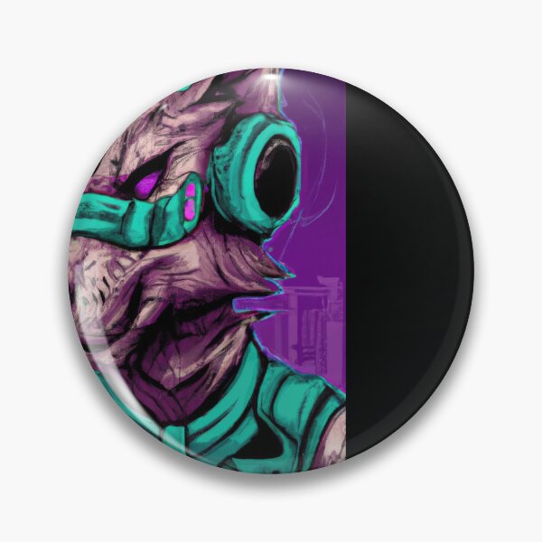 Item preview, Cute Futuristic Pup in a Synthwave Wonderland designed and sold by Cosmic-graphics.
