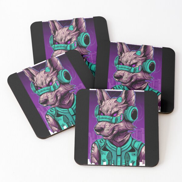 Item preview, Cute Futuristic Pup in a Synthwave Wonderland designed and sold by Cosmic-graphics.