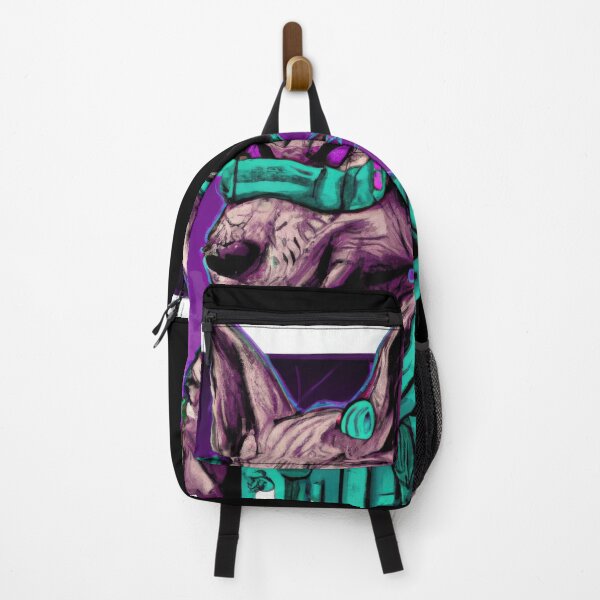 Item preview, Cute Futuristic Pup in a Synthwave Wonderland designed and sold by Cosmic-graphics.