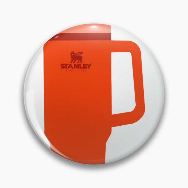 Orange Stanley Cup Sticker for Sale by NOLAgirl99