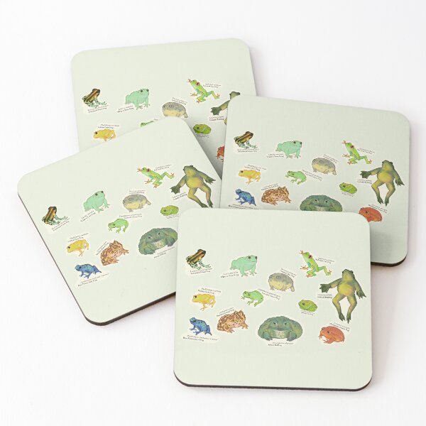 Item preview, Assorted Frogs (Froggy Friends) designed and sold by GoodToad.