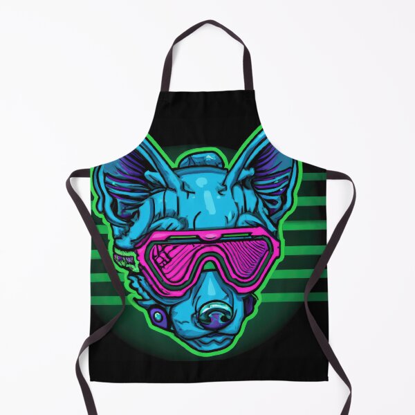 Item preview, Sci-Fi Dogs - A Retro Futuristic badass designed and sold by Cosmic-graphics.