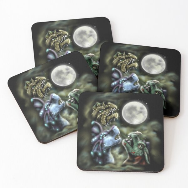 Item preview, 3 Dragon Moon - Rectangular designed and sold by Jeenakatarox.