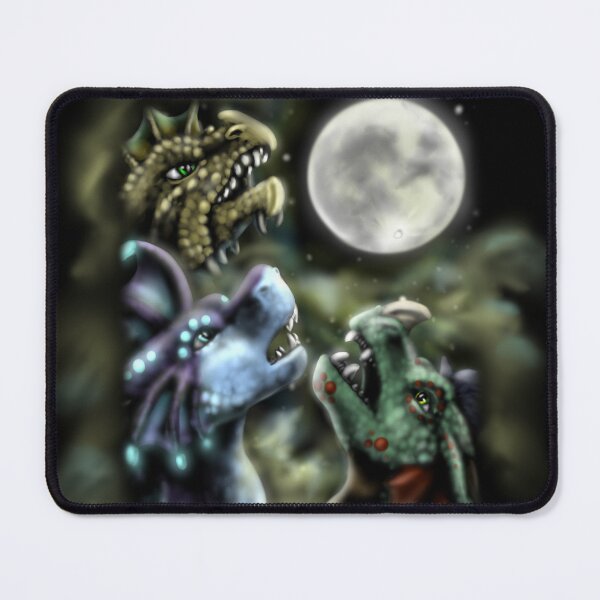 Item preview, 3 Dragon Moon - Rectangular designed and sold by Jeenakatarox.