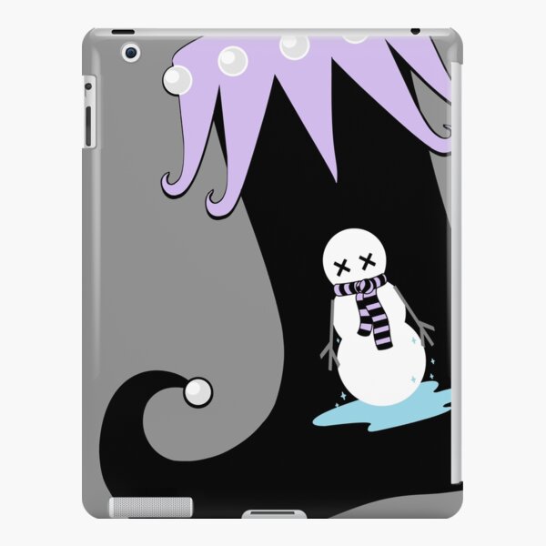 Pastel Goth Christmas | Creepy Stocking | Dying Snowman iPad Snap Case