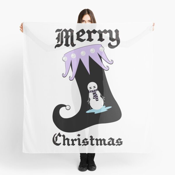 Pastel Goth Christmas | Creepy Stocking | Dying Snowman Scarf