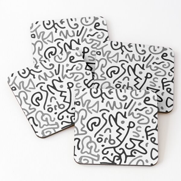 Item preview, Memphis Pattern Colorful Doodle designed and sold by Timegraf.