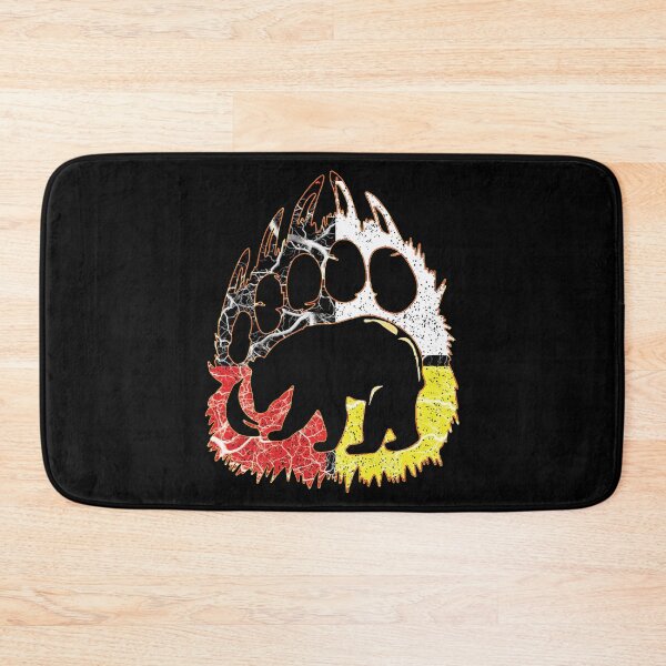 Item preview, Medicine Weel - Native American Bear designed and sold by mixedshop.