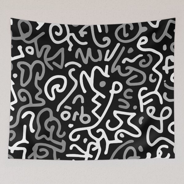 Item preview, Memphis Pattern Colorful Doodle designed and sold by Timegraf.