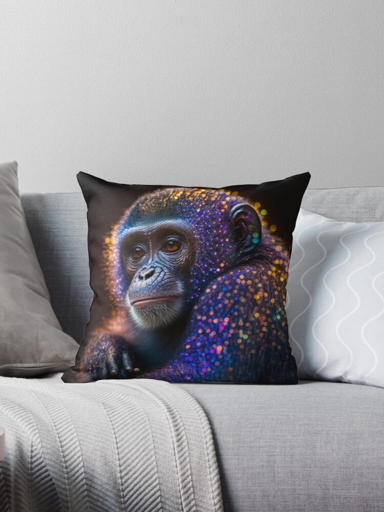 Monkey Decorative Pillow