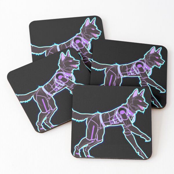 Item preview, The Synthwave Pup A Retro Futuristic Tale designed and sold by Cosmic-graphics.