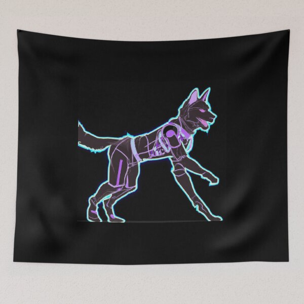 Item preview, The Synthwave Pup A Retro Futuristic Tale designed and sold by Cosmic-graphics.