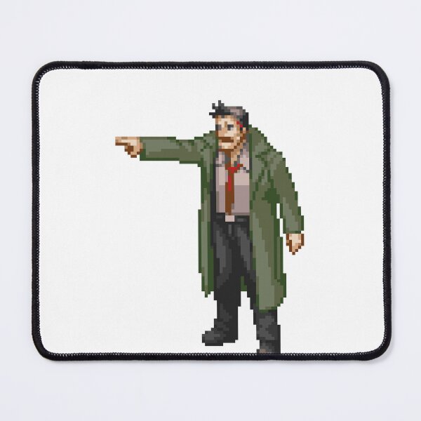 Item preview, Ace Attorney Investigations Gumshoe Sprite designed and sold by Niche Nerd.