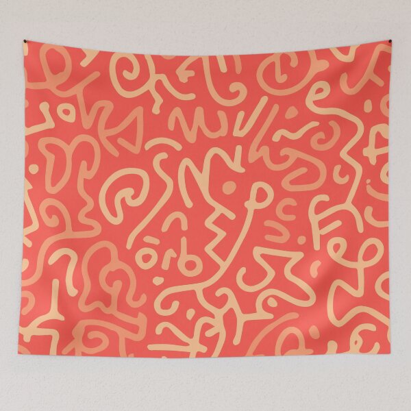 Item preview, Memphis Pattern Colorful Doodle designed and sold by Timegraf.