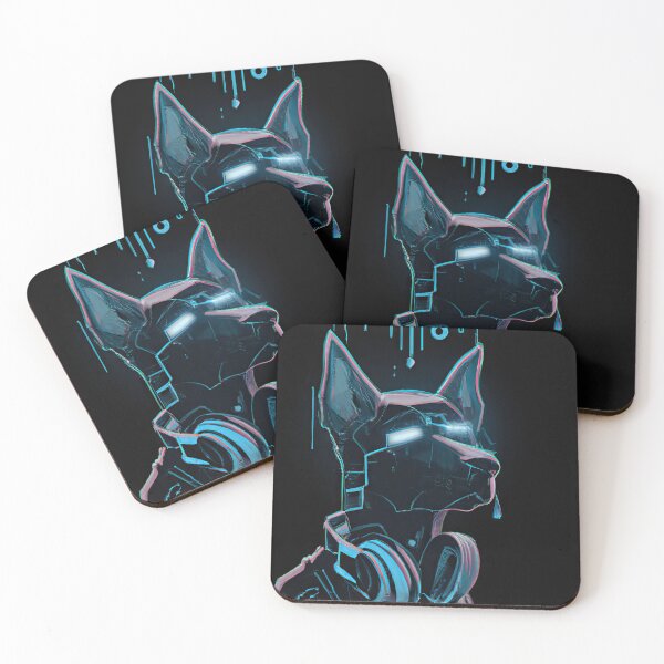 Item preview, Adorable Cyberdog: A Technicolor Dream Come True designed and sold by Cosmic-graphics.