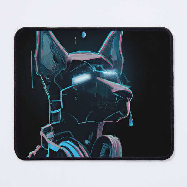 Item preview, Adorable Cyberdog: A Technicolor Dream Come True designed and sold by Cosmic-graphics.