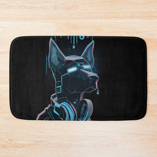 Item preview, Adorable Cyberdog: A Technicolor Dream Come True designed and sold by Cosmic-graphics.