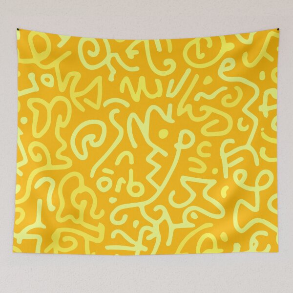 Item preview, Memphis Pattern Colorful Doodle designed and sold by Timegraf.
