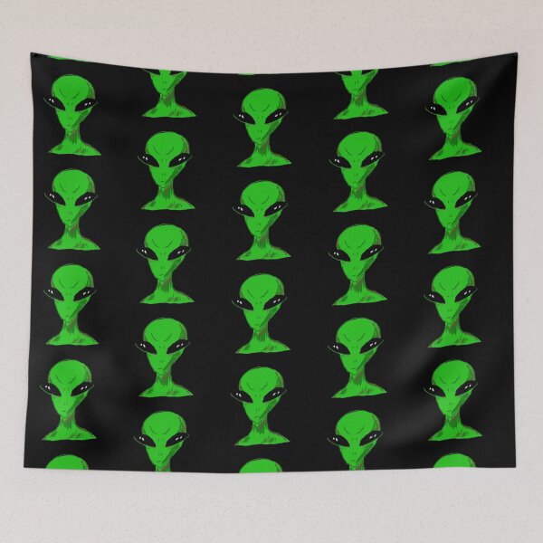 Item preview, alien head designed and sold by afieldofstone.