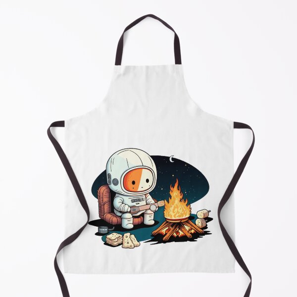 Item preview, Camping Astronaut Digital Illustration designed and sold by HowlHei.