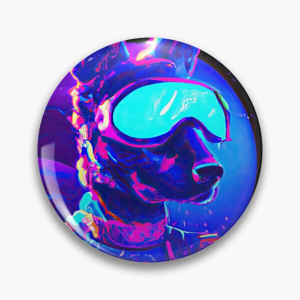 Item preview, Cute and Loving Pup in a Technicolor Future designed and sold by Cosmic-graphics.
