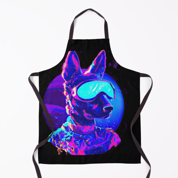 Item preview, Cute and Loving Pup in a Technicolor Future designed and sold by Cosmic-graphics.