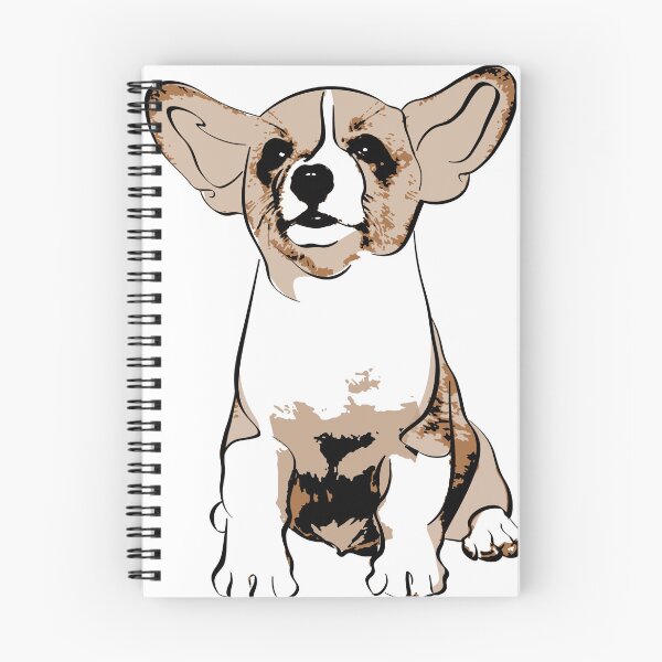 Item preview, Corgi puppy - Stencil designed and sold by Littleviews.