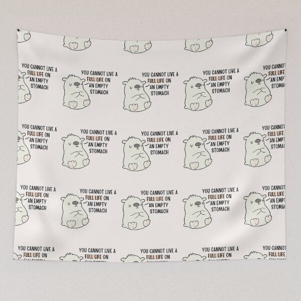 Item preview, You Cannot Live a Full Life on An Empty Stomach designed and sold by ThoughtJumble.