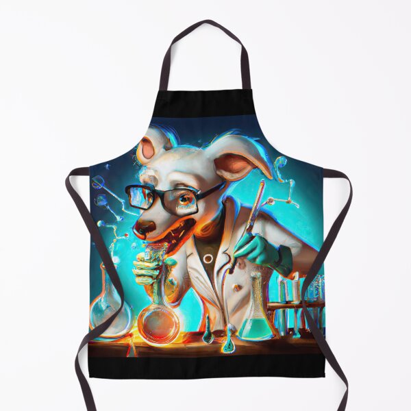 Item preview, Synthwave Scientist Pup A Futuristic Adventure designed and sold by Cosmic-graphics.