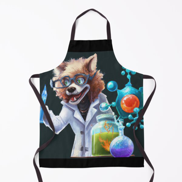 Item preview, Synthwave Lab Pup A Techno-Colorful Dream designed and sold by Cosmic-graphics.