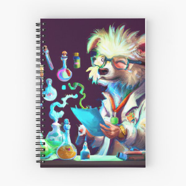 Item preview, The Techno-Scientific doggo A Synthwave Dream designed and sold by Cosmic-graphics.