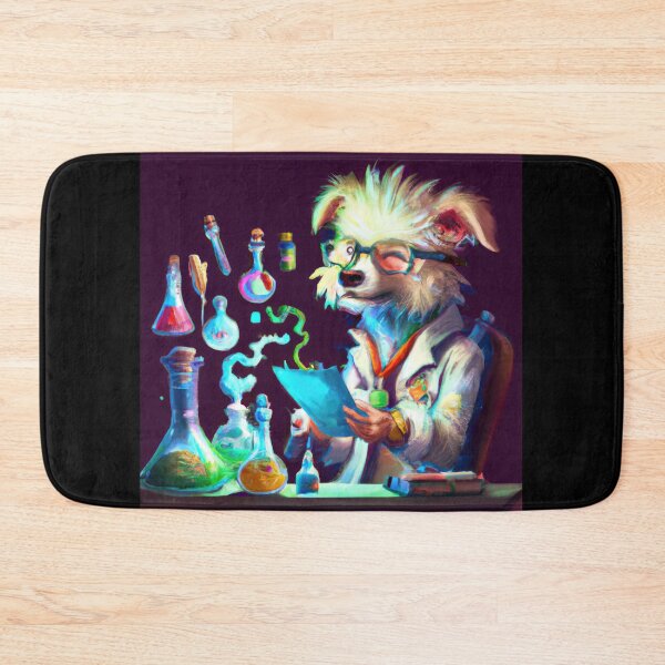Item preview, The Techno-Scientific doggo A Synthwave Dream designed and sold by Cosmic-graphics.
