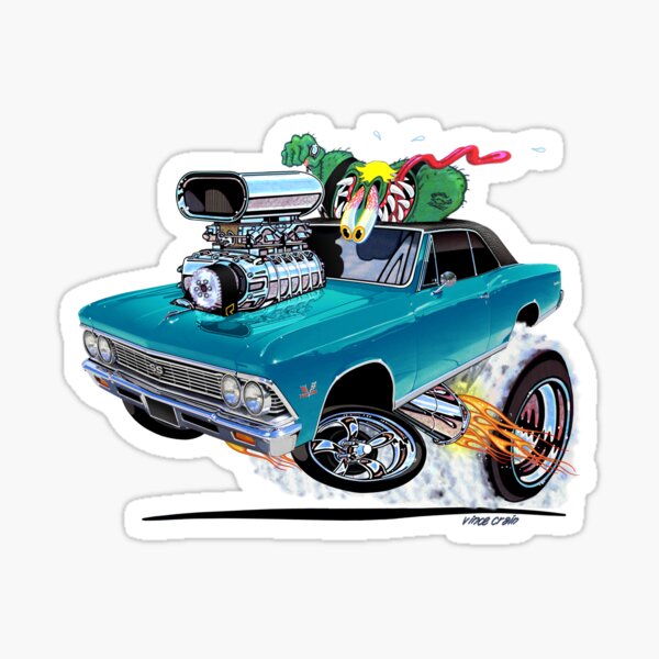 Item preview, Vince Crain 1966 Chevelle blue SS designed and sold by vincecrain.