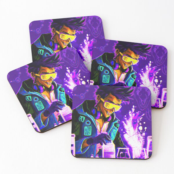 Item preview, Cool Futuristic Scientist in a Synthwave Wonderland designed and sold by Cosmic-graphics.