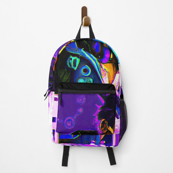 Item preview, Cool Futuristic Scientist in a Synthwave Wonderland designed and sold by Cosmic-graphics.