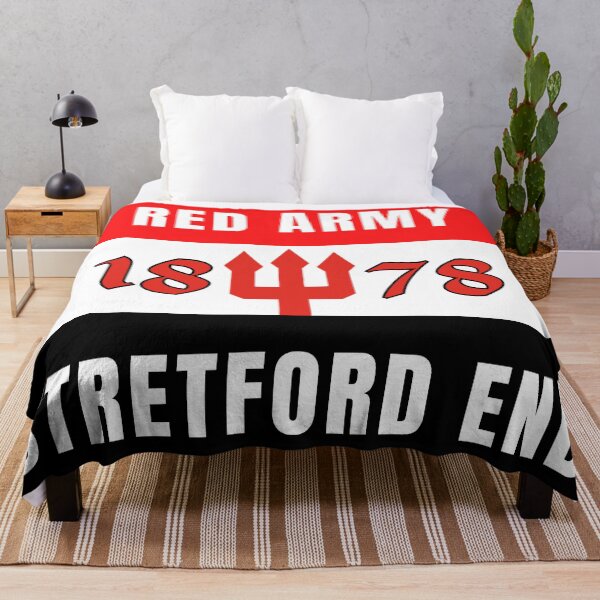 Item preview, TAPESTRIES RED ARMY STRETFORD END designed and sold by MagicFootball.