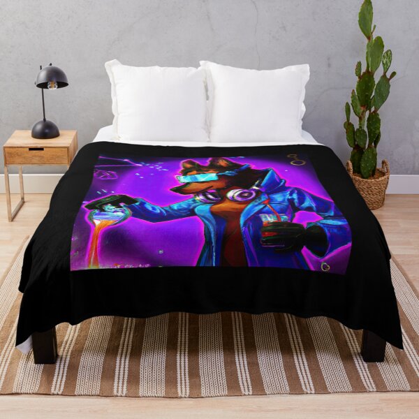 Item preview, Lab Pup A cool Scientific Synthwave Dream designed and sold by Cosmic-graphics.