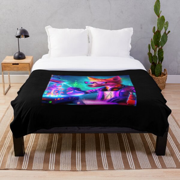 Item preview, Cool Futuristic Pup in a scientific Wonderland designed and sold by Cosmic-graphics.