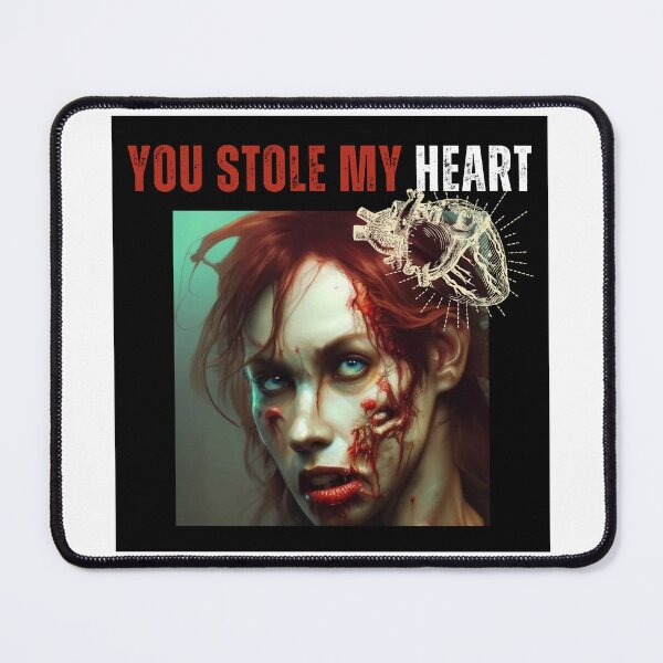 Item preview, You stole my heart (zombie valentine) designed and sold by PhotoDesignNZ.