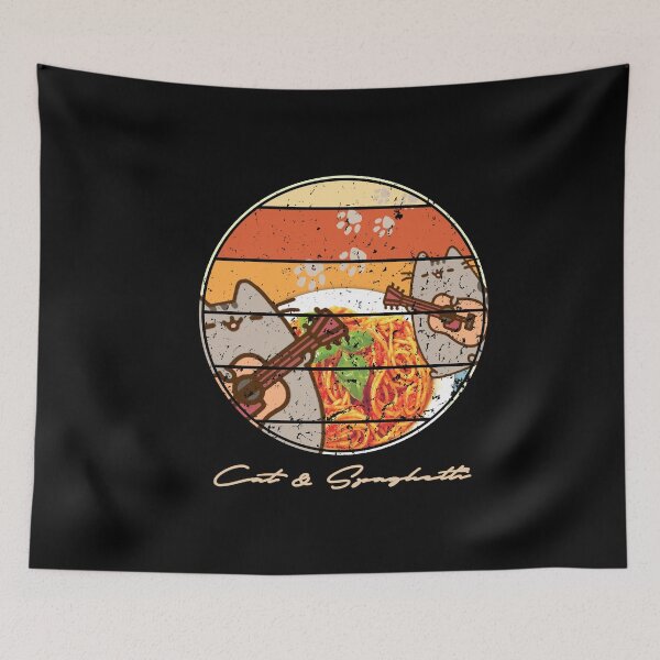 Item preview, Cat and Spaghetti - pasta & cat lovers  designed and sold by Adam 7ea.