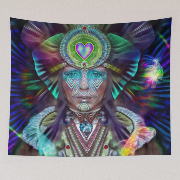 Item preview, Female Shaman - Vision Quest designed and sold by shakespeare1212.