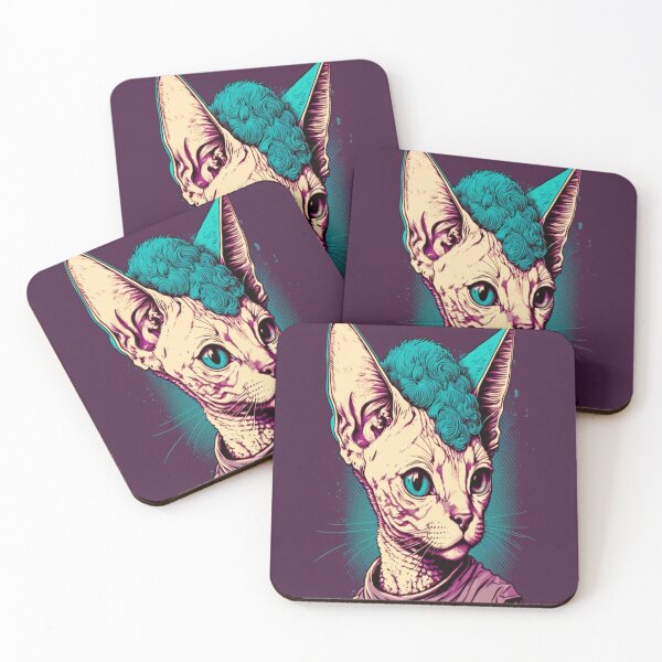 Item preview, The Fluffy Hair Devon Rex Cat - Famous Posters From The 80s designed and sold by Star_.