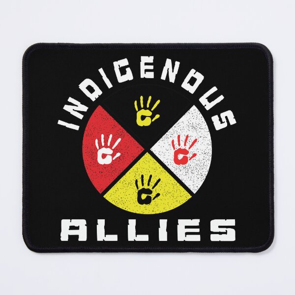Item preview, Indigenous Allies - Native American Medicine Wheel, MMIW designed and sold by mixedshop.