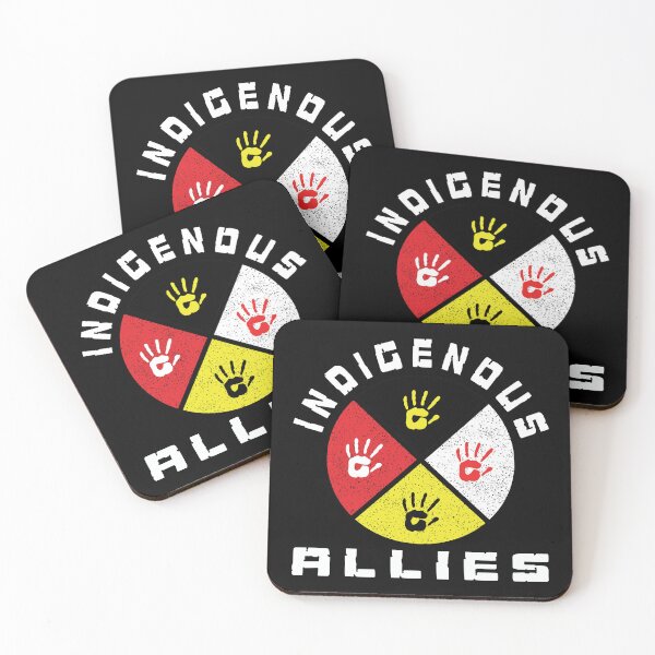 Item preview, Indigenous Allies - Native American Medicine Wheel, MMIW designed and sold by mixedshop.