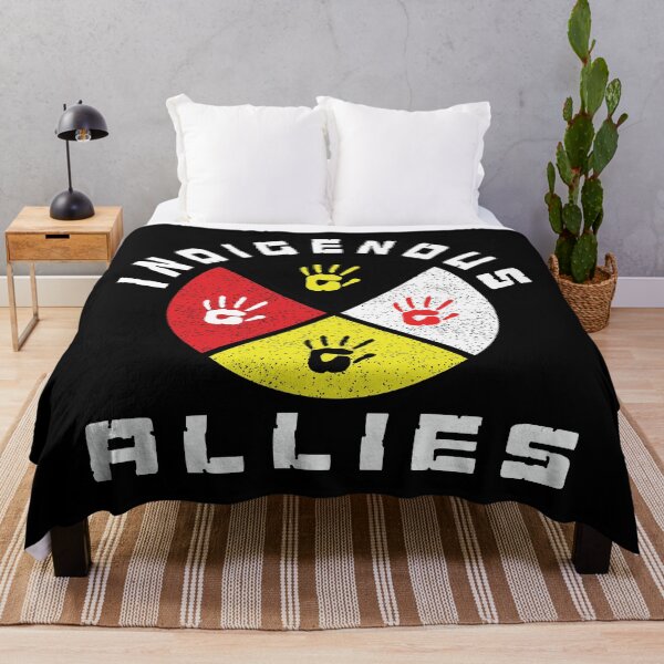 Item preview, Indigenous Allies - Native American Medicine Wheel, MMIW designed and sold by mixedshop.