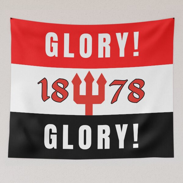 Item preview, GLORY! GLORY! MANCHESTER  designed and sold by MagicFootball.