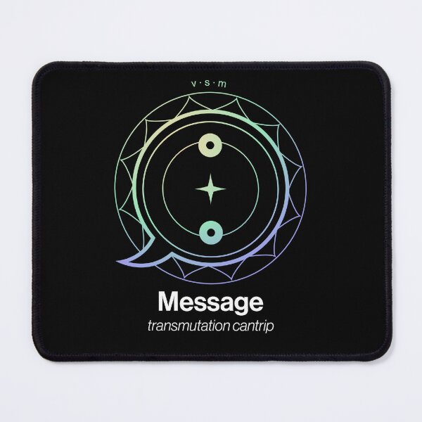 Item preview, Message Spell Symbol designed and sold by Unspelled.