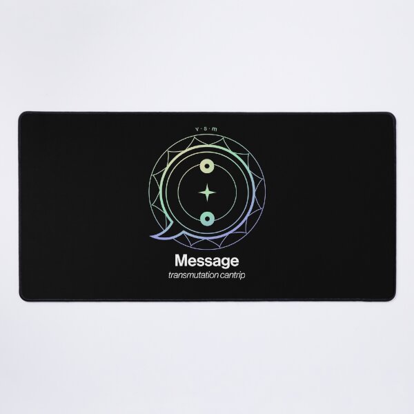 Item preview, Message Spell Symbol designed and sold by Unspelled.